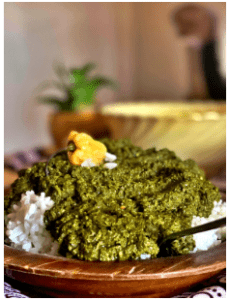 Isombe plat africain